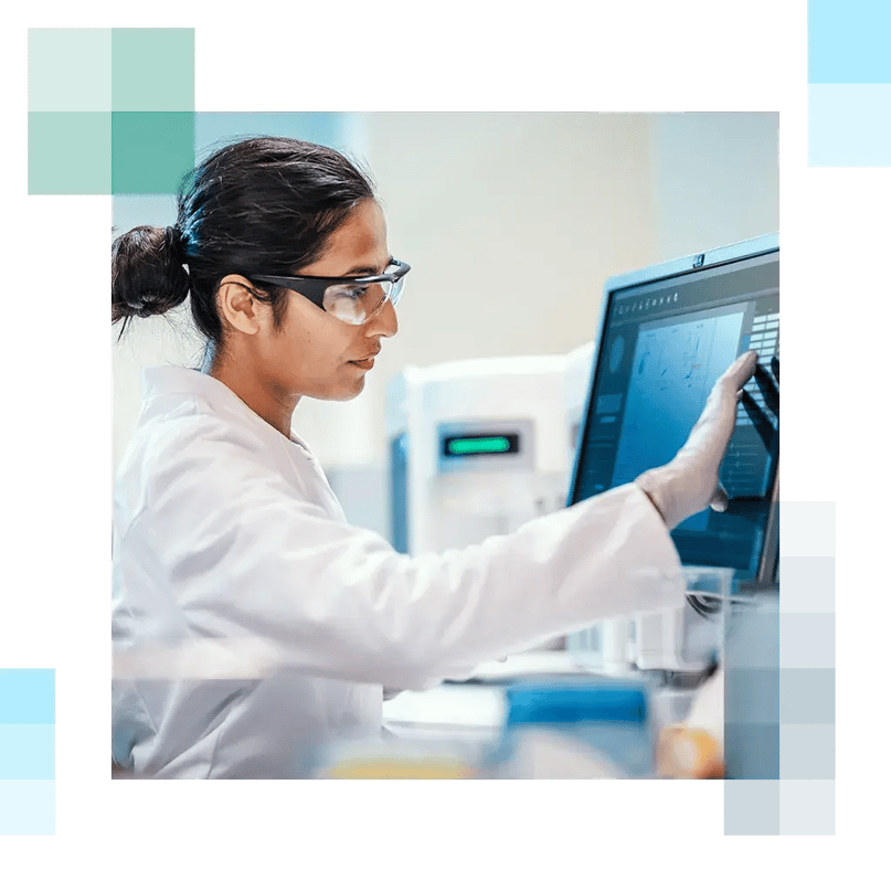 Pharma und Biowissenschaften – 1024×1024 – Damenbrille – Computer