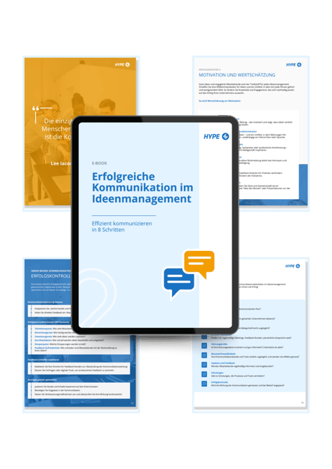 Erfolgreiche Kommunikation im Ideenmanagement 
