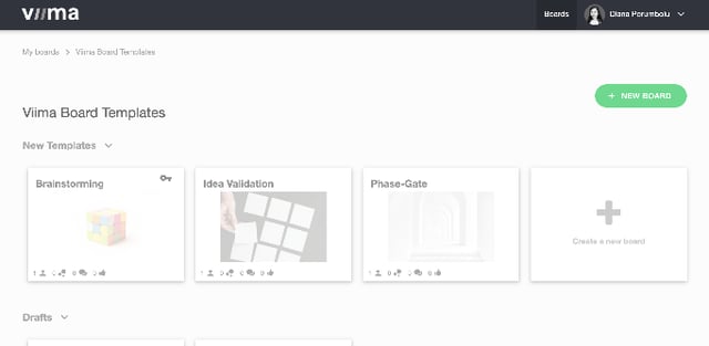 Viima software beispeil