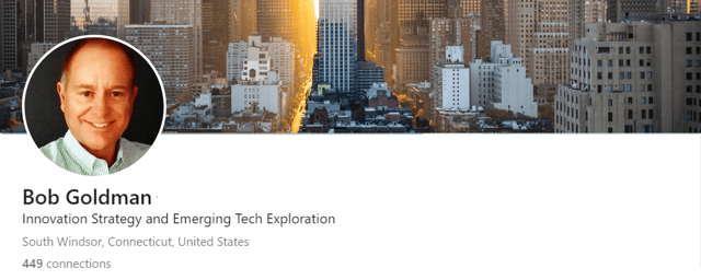LinkedIn Header Bob Goldman