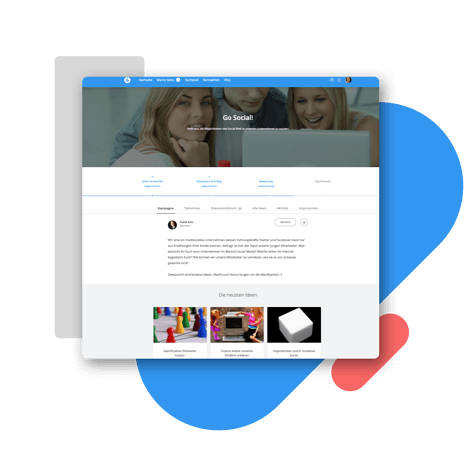 Ideenmanagement Software-Ideen Kampagnen
