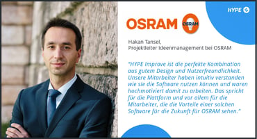 Engagierte Mitarbeiter: Das Ideenmanagement bei OSRAM